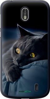Чохол на Nokia 1 Димчастий кіт "825u-1373-2448"