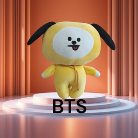 М'яка плюшева корейська іграшка щеня Chimmy BT21 групи BTS талісман Чимина K - POP 35 см 00234