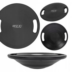 Балансувальна платформа 4FIZJO кругла, пластикова 4FJ0622 Black (P-5905973400633)