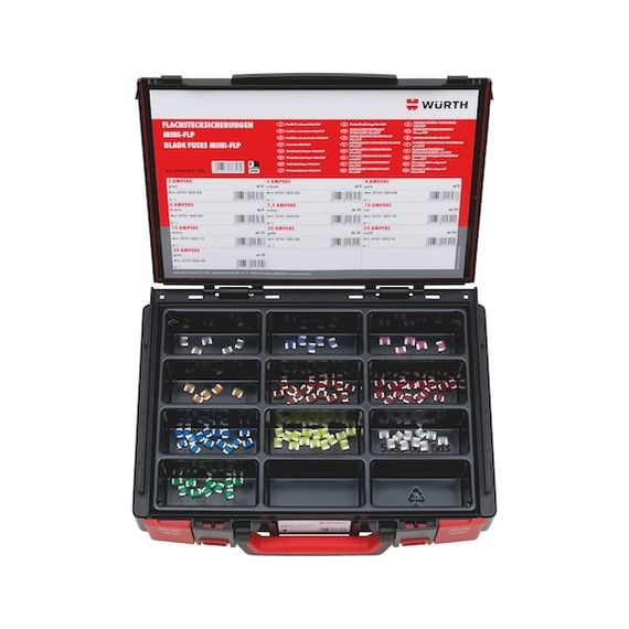 Набір запобіжників MINI FLP, 100 шт.