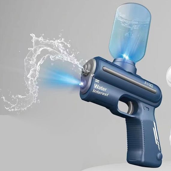 Водяний акумуляторний пістолет Water Gun 9007B (200ml) with lithium battery Blue | Зображення 1