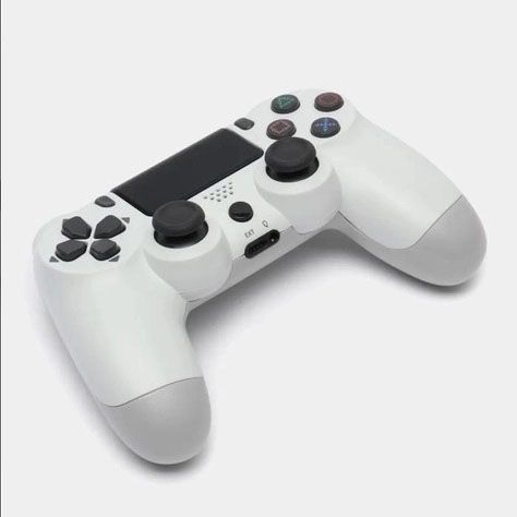 Джойстик DOUBLESHOCK для PS 4, бездротовий ігровий геймпад PS4/PC акумуляторний джойстик. JO-458 Колір білий