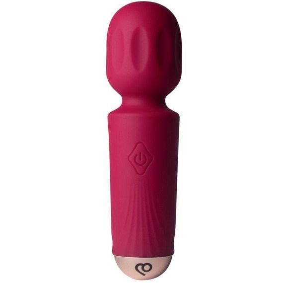 Вібромасажер Rocks Off Mini Wand Azalea Red, 16 режимів Sex Aura