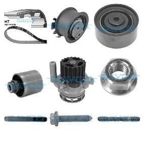 Ремень ГРМ компл. + помпа VW Golf/Jetta/Passat/Touran 2.0 TDI 03-13, Dayco, KTBWP4410,