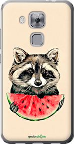 Чохол на Huawei Nova Plus Єнотик з кавуном "4605u-961-2448"