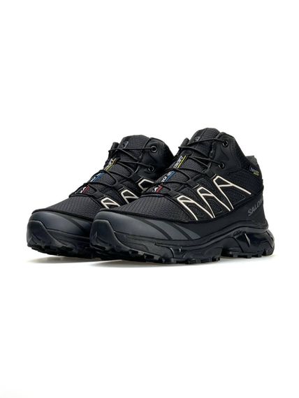Мужские зимние кроссовки  Salomon XT-6 Black Beig Fur, Вьетнам 44 28