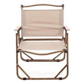 Кресло раскладное туристическое 50×51×64 см кресло складное для пикника на природу Бежевое HP-SY-1