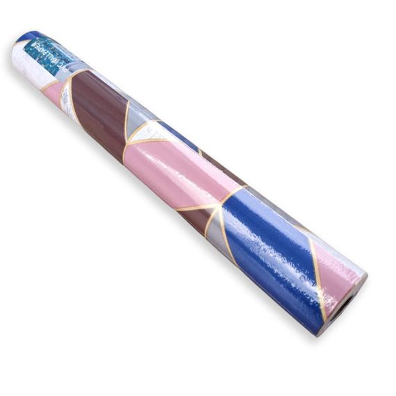 Самоклеюча плівка 0,45х10м х 0,07мм Рожеві трикутники SW-00001225 | Зображення 3