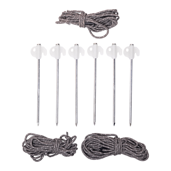 Тент туристичний навіс 3×2,95 м захисний навіс від сонця, дощу з люверсами Lugi Kemping SJ-0081GR | Зображення 5