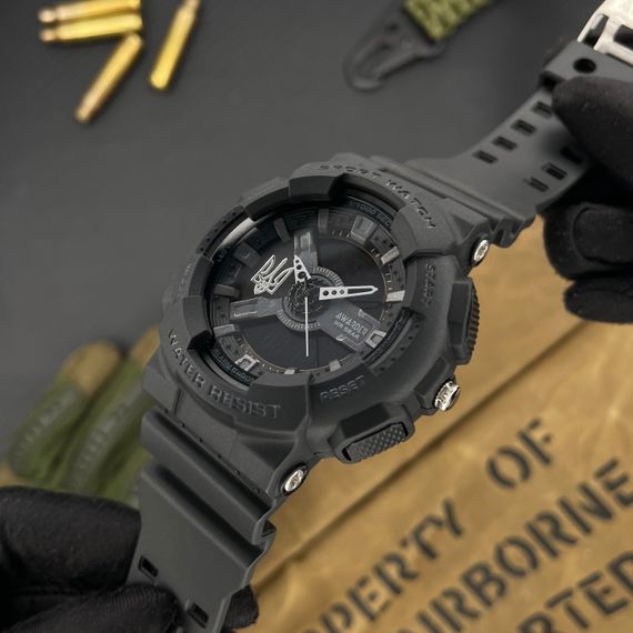 Чоловічий годинник Awarder 005 Тризуб срібло Black | Зображення 1