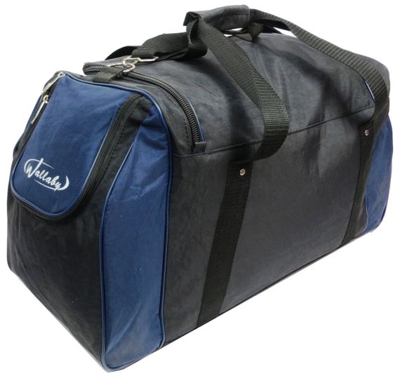 Спортивная сумка 59L Wallaby, Украина черная с синим 447-1 | Зображення 6