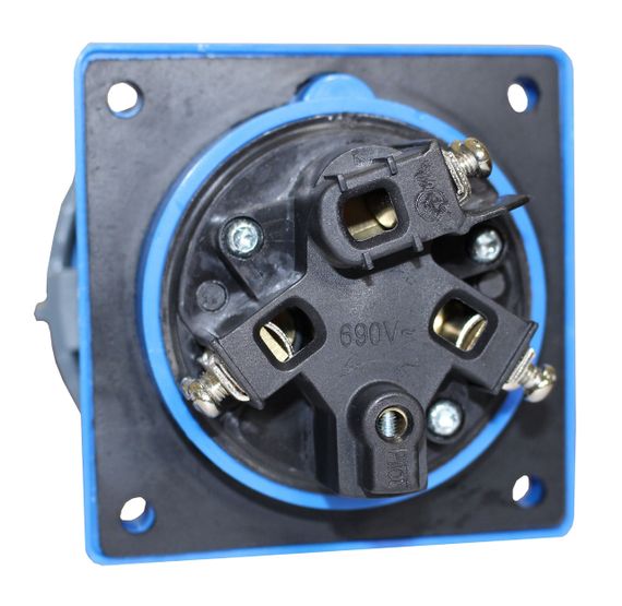 Розетка 3332 PRO скрытая 2Р+PЕ 63А 220В IP67 Ny95503757 | Зображення 3