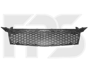 Решетка бампера Chevrolet Aveo T255 (08-12) хэтчбек, средняя, верхняя (без хром. молдинга) (FPS) 96808248
