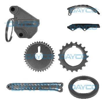 Комплект цепи ГРМ Nissan Micra 1.0-1.4 i 03-, Dayco, KTC1010,