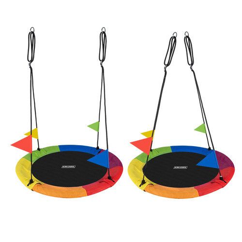 Садовые качели «Гнездо аиста» KRUZZEL 110 см, до 150 кг, для детей и взрослых | Зображення 6