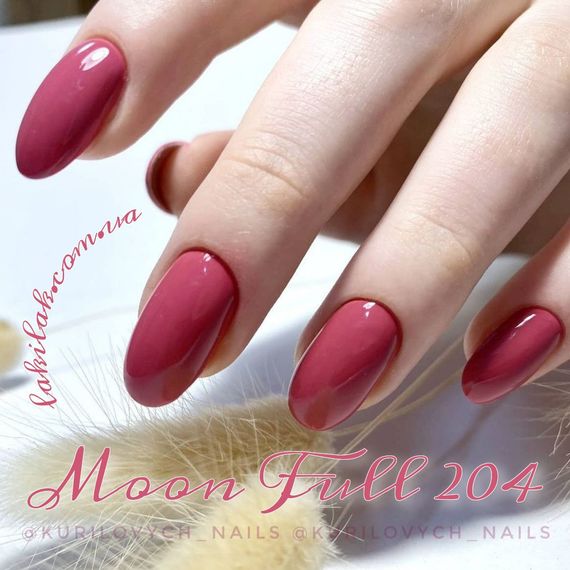 Гель-лак Moon Full №204 кораловий 8мл
