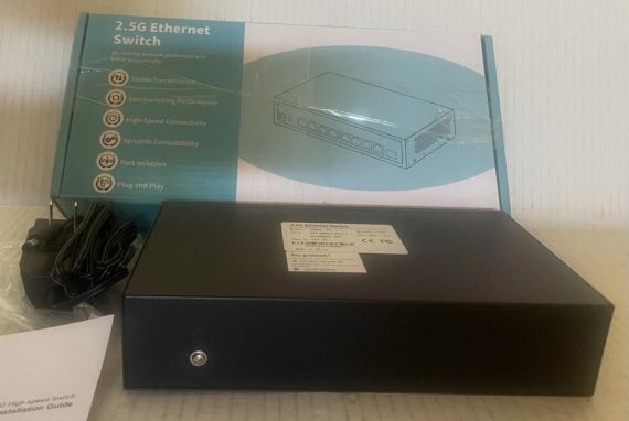 Високошвидкісний комутатор Ethernet 2.5G (ig204 v1) | Зображення 1