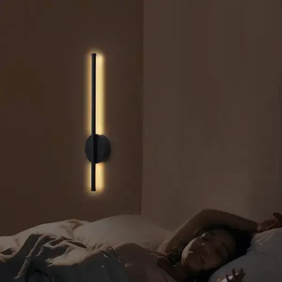 Світильник настінний 60 см Strip light HA-125 Чорний | Зображення 3