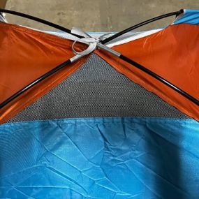 Намет 3-місний Коричнева з блакитним