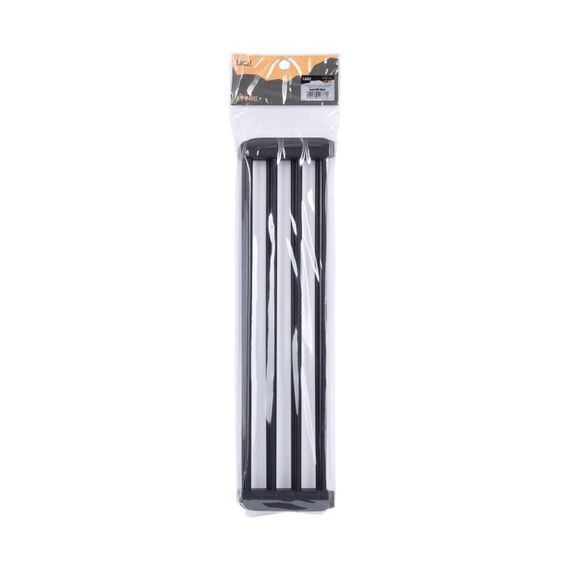 Сушарка на кухонну мийку з присоскою Lidz Acsis LA09 Black, кругла основа, для посуду 440х224 мм LDACSLA09BLM49777 | Зображення 6