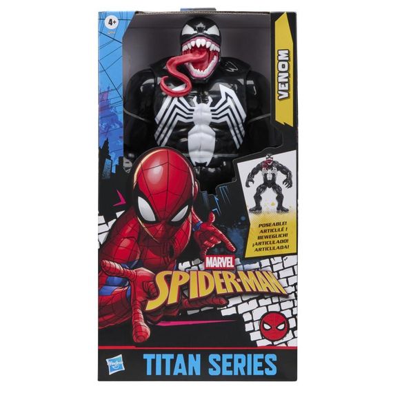 Ігрова фігурка Веном 30 см Марвел Людина-Павук Marvel Spider-Man Titan Series Venom | Зображення 2