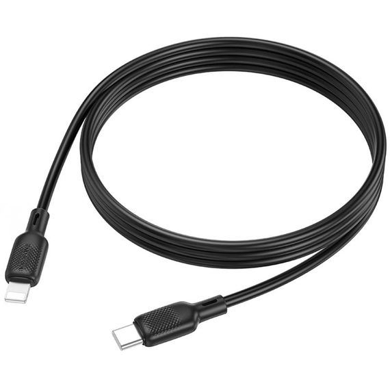 Дата кабель Borofone BX113 Lenny Type-C to Lightning 27W (1m) Black | Зображення 2