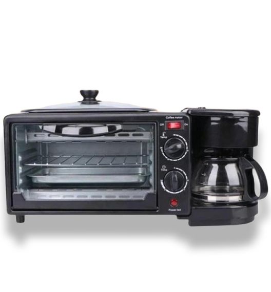 Мультипіч 3в1 Сніданок XPRO ST-301 з об'ємом 12 л, кавоваркою 0.5 л і сковородою гриль (46303-_1084)