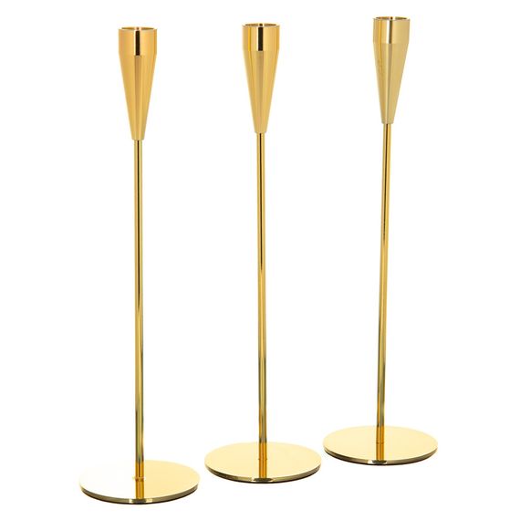 Подсвечники в наборе Oro scintillante 3 штуки