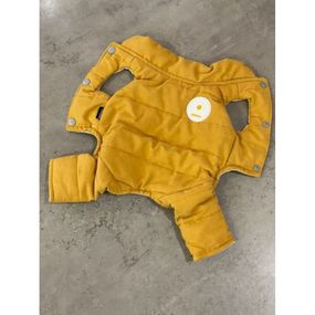 Зимний комбинезон для собак Cheepet "Ромашка" желтый