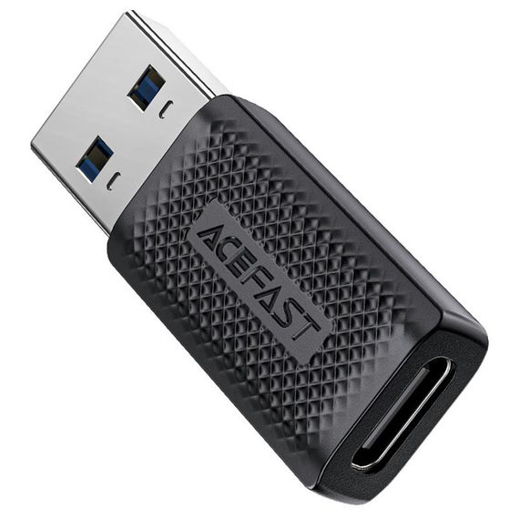 Перехідник Acefast J2 USB Male to Type-C Female USB3.0 Black | Зображення 3