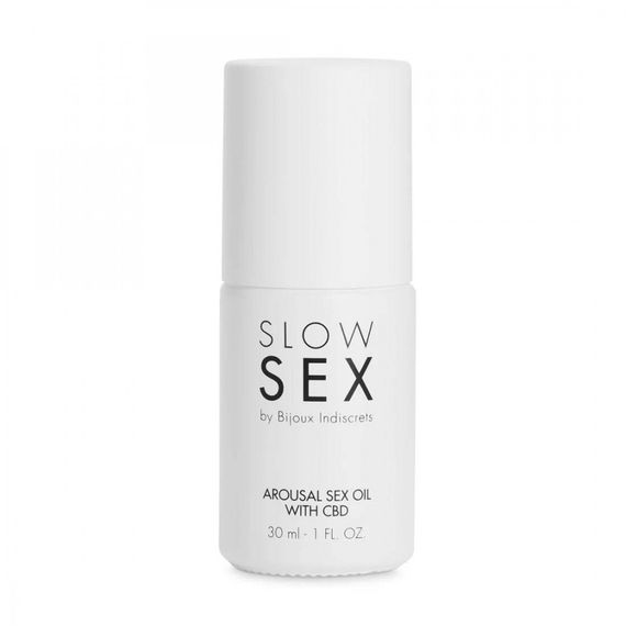 Олія для еротичного масажу CBD Slow Sex Bijoux Indiscrets, 30 мл | Зображення 1