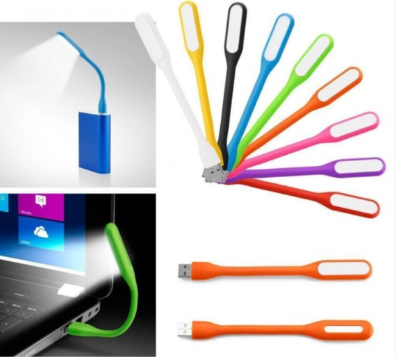 Портативний гнучкий usb світильник USB Led Light (з трьома лампочками) | Зображення 4
