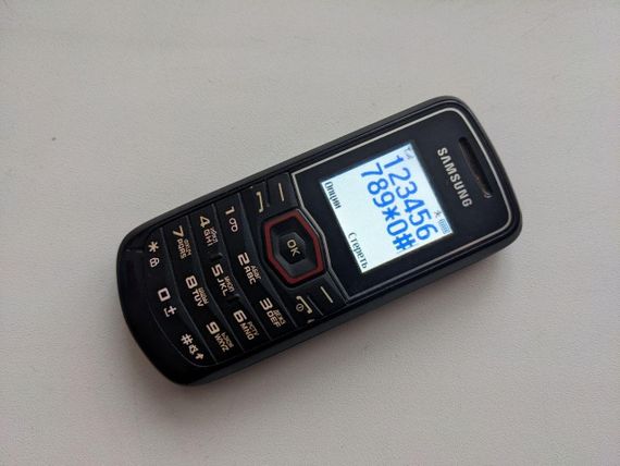Мобільний телефон Samsung E1080 бу | Зображення 1