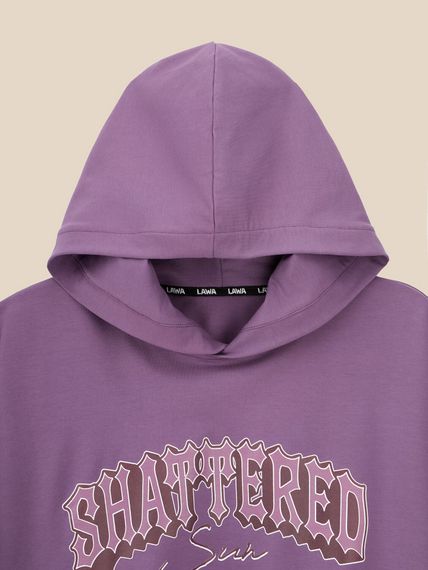 Худі з принтом чоловічий LAWA P-MB02366 2XL Сливовий shop (2000999614712) | Зображення 1