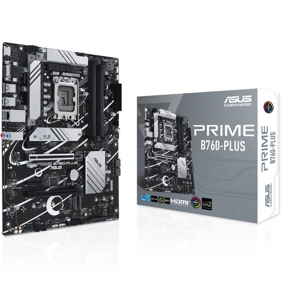 Материнcька плата ASUS PRIME B760-PLUS s1700 B760 4xDDR5 M.2 HDMI D-Sub DP ATX 90MB1EF0-M1EAY0 | Зображення 6
