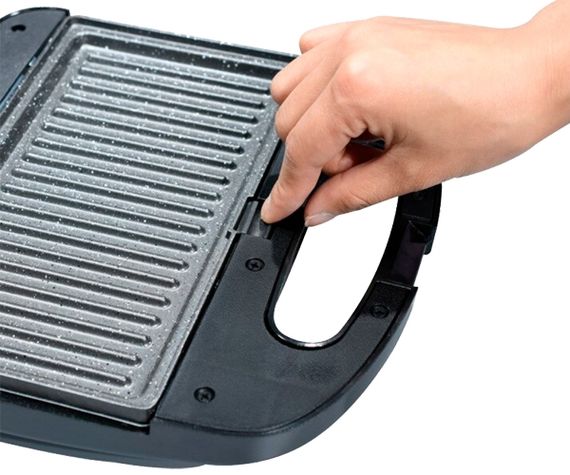 Электрический гриль-мультимейкер 3в1 сэндвичи/орешки/пончики Lexical LWM-2532 серебристо-черный 800W (LWM-2532_883) | Зображення 7