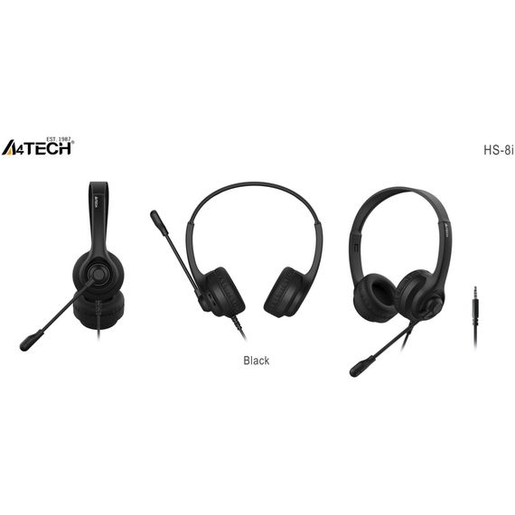 Навушники A4Tech HS-8i Black | Зображення 3