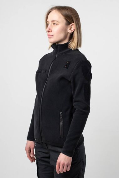 Кофта жіноча чорна Military Polartec Black Поліція | Зображення 8