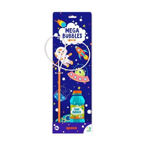Уцінка Мильні бульбашки "Mega Bubbles Космос". Об’єм 450 мл