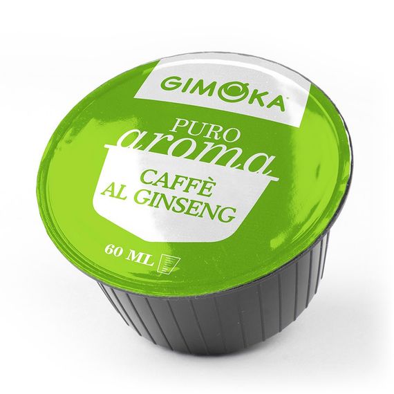 Уцінка! Кофе в капсулах Dolce Gusto (Nescafe) Gimoka Ginseng 16 шт Италия Нескафе Дольче Густо | Зображення 1