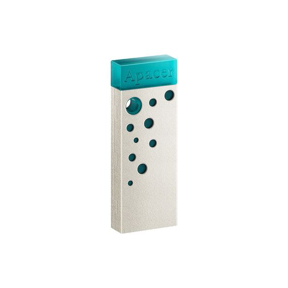 USB флеш накопичувач Apacer 64GB AH11J Turquoise Green USB 2.0 (AP64GAH11JG-1) | Зображення 1