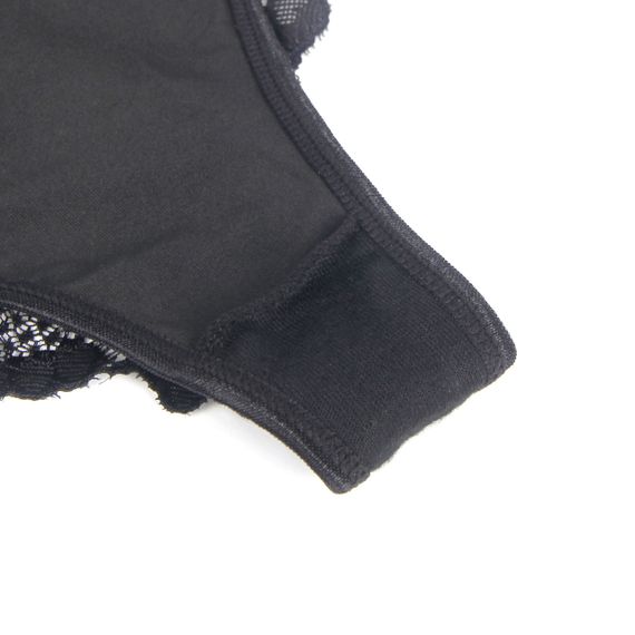 Трусики з мереживом позаду StarNight, чорні, XS-S sexstyle | Зображення 9