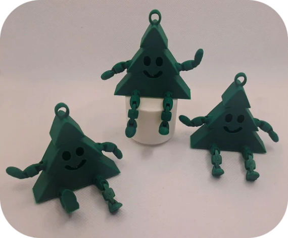 Новорічна підвіска гнучка ялинка зелений Мега Подарунок (214034) | Зображення 2