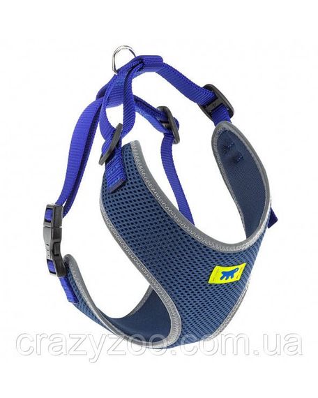 Шлея для собак та котов Ferplast Nikita Fashion P S cиняя A: 24-31 см B: 30-41 см 1.5 см 75468725 | Зображення 2