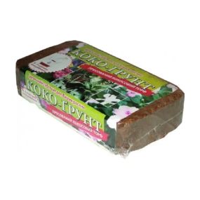 Брикет кокосового торфа "Коко-Грунт", 500г, (28шт. коробка), CERES