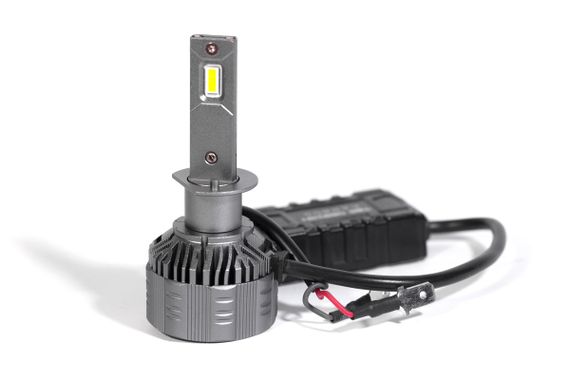 Комплект светодиодных ламп TBS Design TF3 MAX H1 P14,5s 9-32V 130W 15000Lm 6000K + CANBUS | Зображення 1