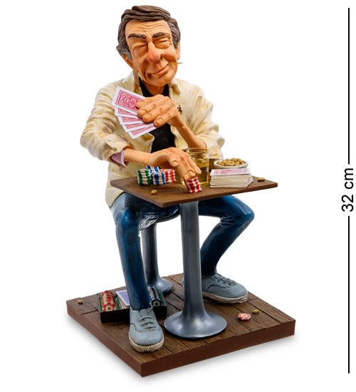 Декоративна статуетка Mister Pokerface 32cm