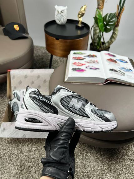 Мужские кроссовки New 530 Premium Silver Grey Black весна / літо / осінь А3658 43 27.5 см | Зображення 5