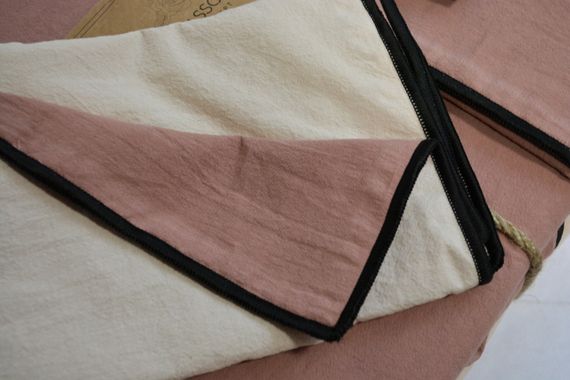 Постільна білизна Limasso Stonewashed Essualte 200 х 220 см Pristine - Old Rose | Зображення 5