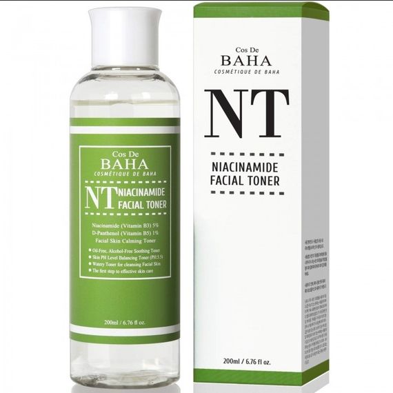 Тонер для проблемной кожи с ниацинамидом Cos De BAHA Niacinamide Toner (200 ml)